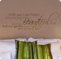 Interieurstickers, Adam and Eve