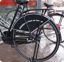 Interieurstickers, Afblijven ik ben zo terug