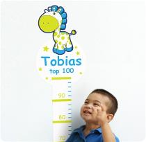 Interieurstickers, Groeimeter Tobias