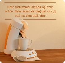 Interieurstickers, Koffie kritiek