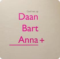 Interieurstickers, Geef niet op
