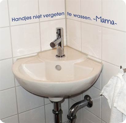 Living/thuis Slaapkamer Handjes wassen