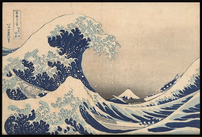 Poster & Gallery prints Rijksmuseum The Underwave off Kanagawa, Poster