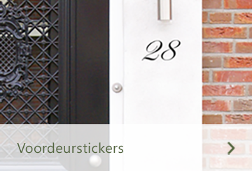 Voordeurstickers