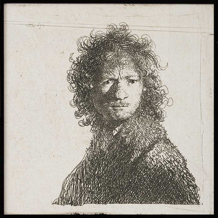 Zelfportret Rembrandt poster_1