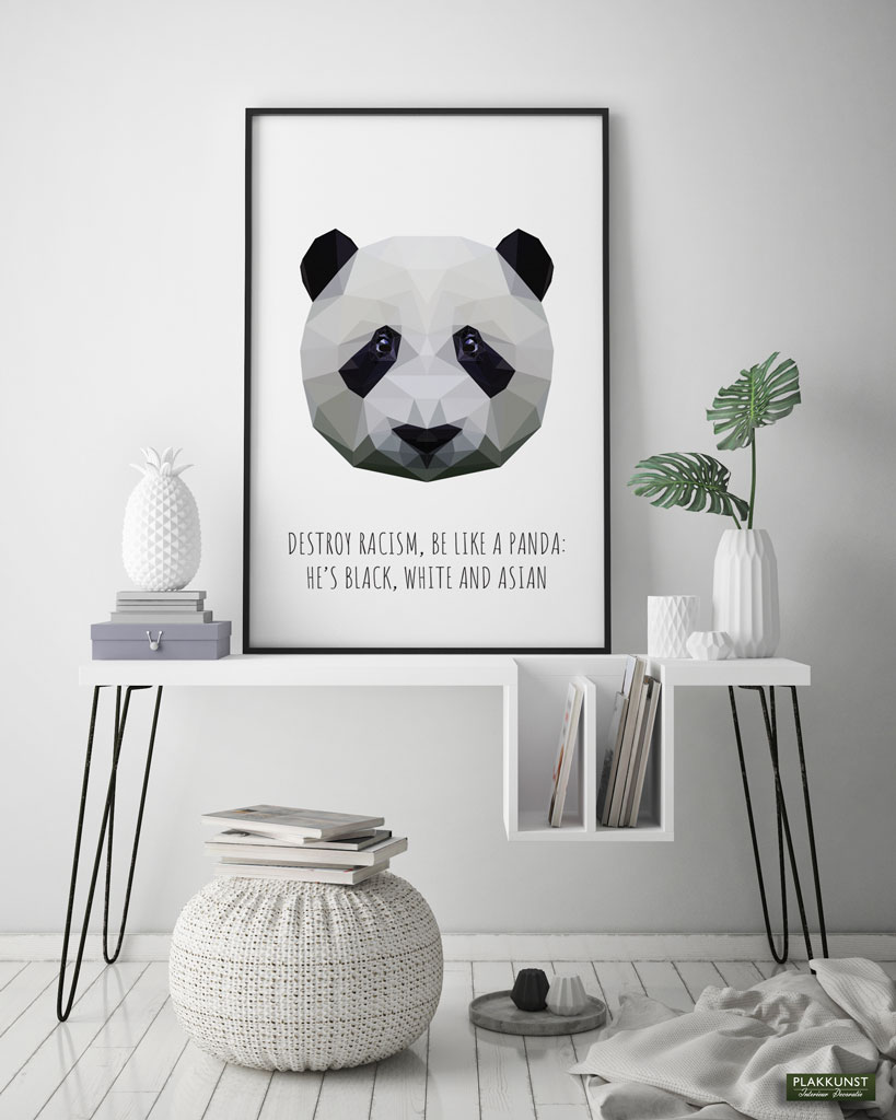 poster panda polygon inspiratie 3